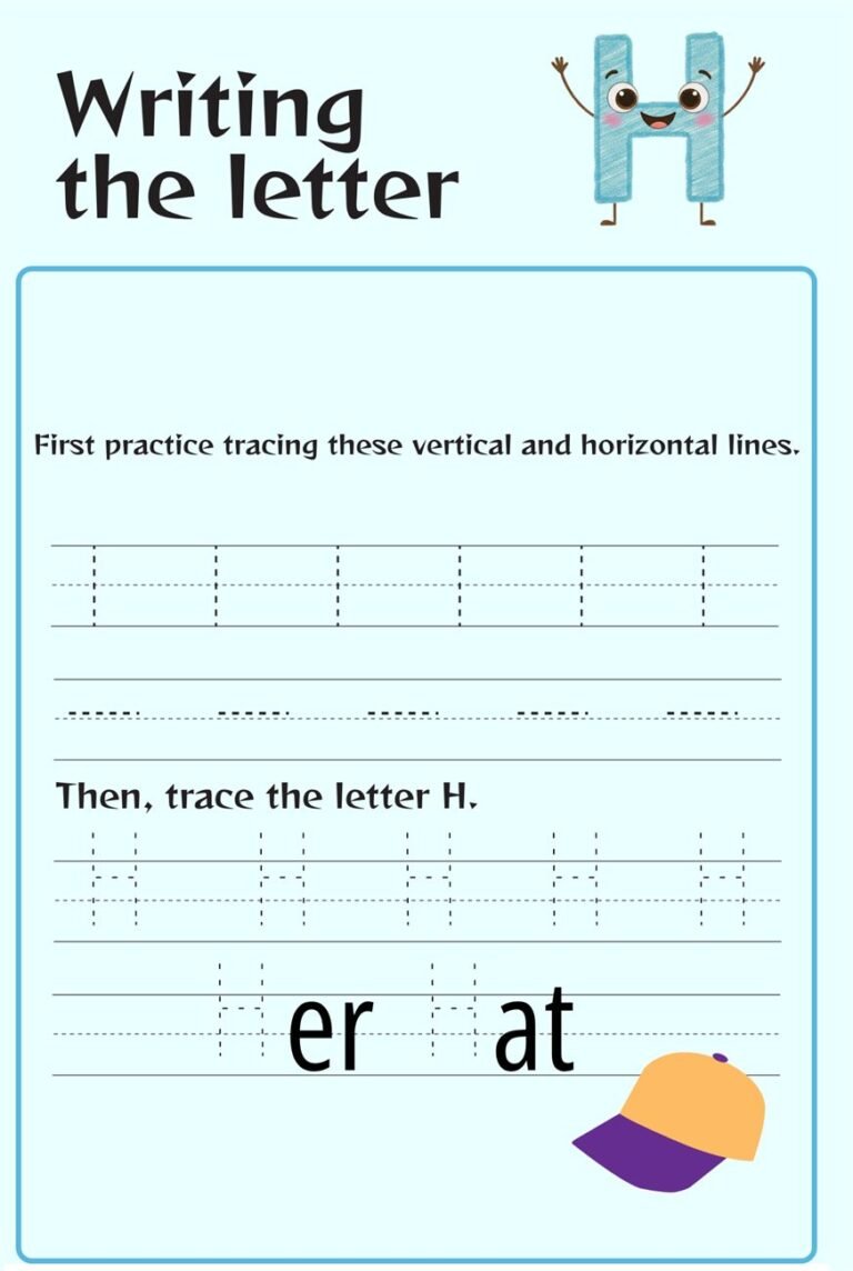 Learning Alphabets activity page 6