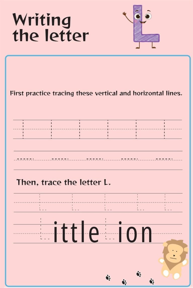 Home Learning Alphabets activity page 8