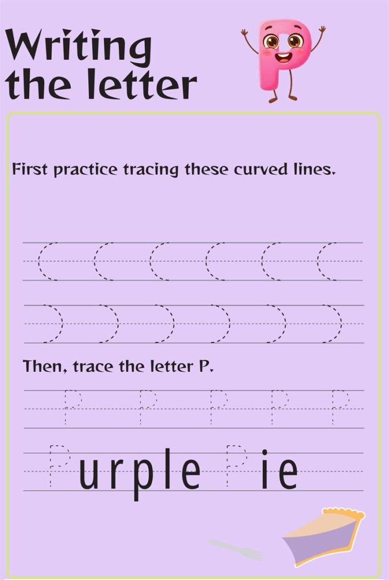Learning Alphabets activity page 10