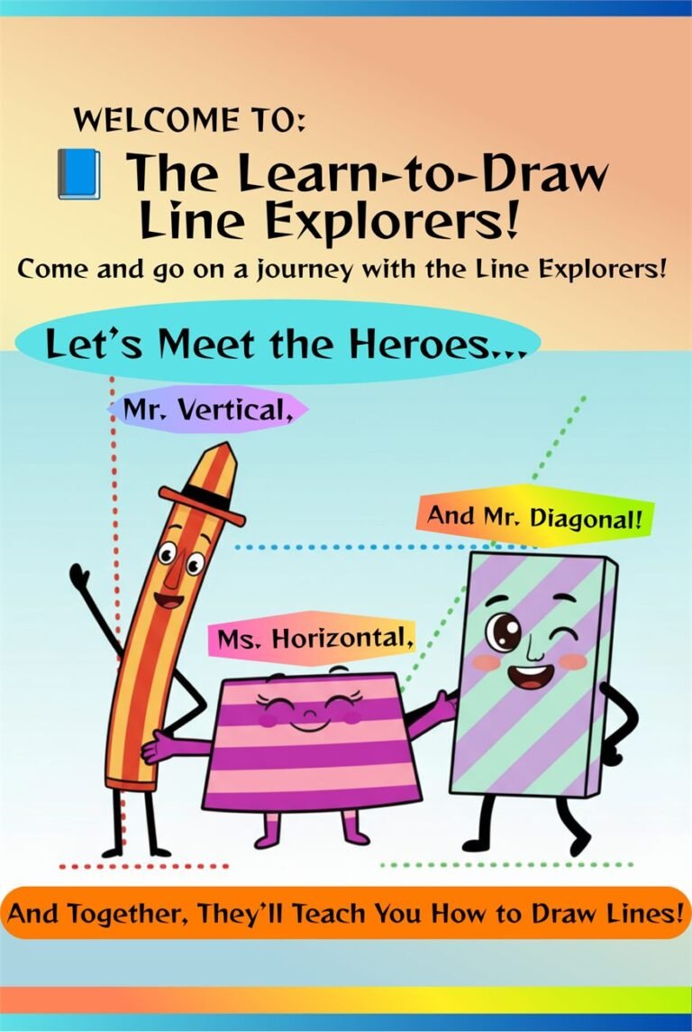 Home Learning Lines activity page 1