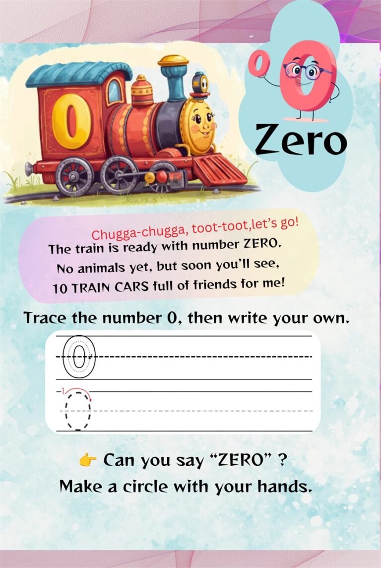 Learning Numbers Learning Numbers activity page 3