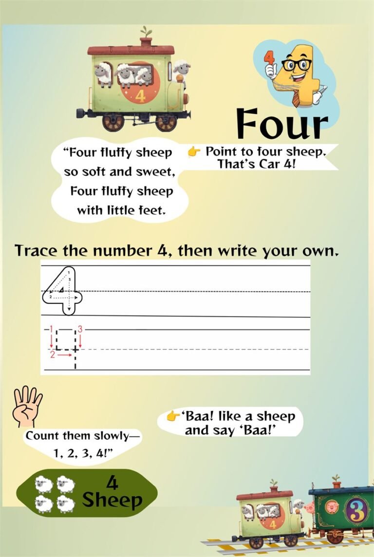 Home Learning Numbers activity page 5