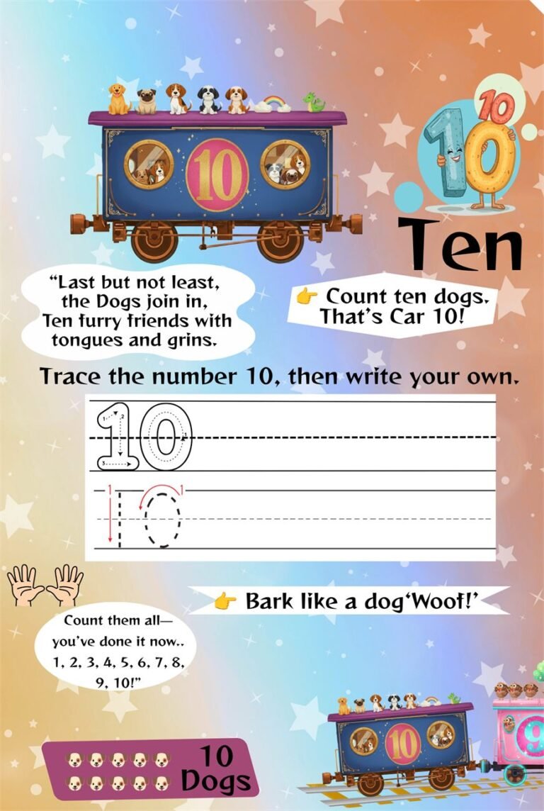 Learning Numbers Learning Numbers activity page 8
