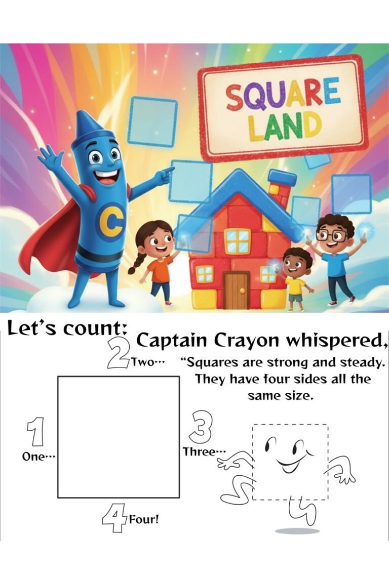 Learning Shapes Learning Shapes activity page 4