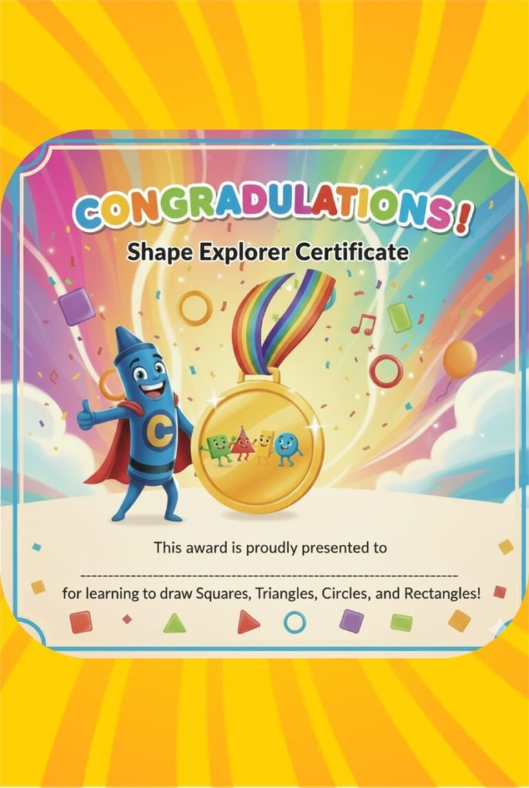 Learning Shapes Learning Shapes activity page 12
